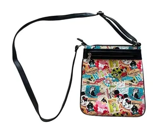 Disney parks world Mickey Minnie Mouse‎ Donald Duck Bambi cross body purse bag thumbnail 1
