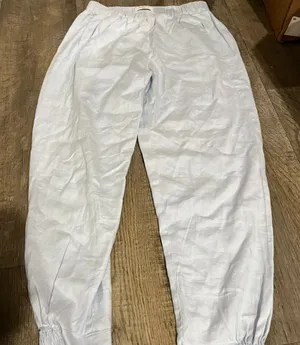 Babaton small blue‎ linen blend pants thumbnail 1
