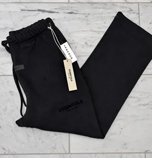 Essentials Fear of God Black Pants X small thumbnail 1