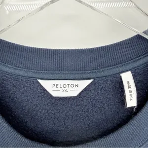 Peloton BYOE Crewneck Sweatshirt Unisex‎ XXL Blue Athleisure thumbnail 6