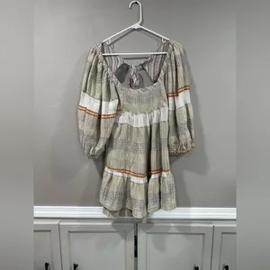 Free People All Lined Up Mini Dress thumbnail 5