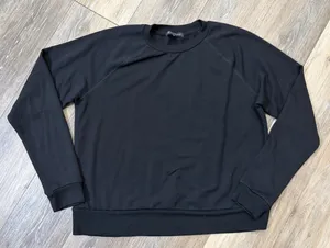 Beyond Yoga Women’s Small Black Pullover Sweatshirt Modal Blend Athleisure Cozy thumbnail 1