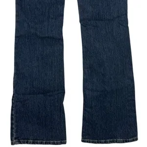 American Eagle Skinny Flare Bootcut Low Rise Full Length Jeans Stretch 4 Blue thumbnail 6