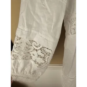 NWT Soft‎ Surroundings White Linen Lace Araminta Boho Tiered Maxi Dress 20W 20 W thumbnail 6