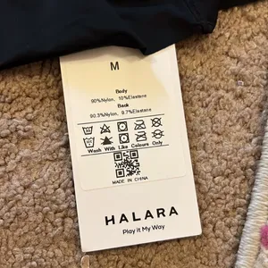 NWT halara black‎ tee M thumbnail 4