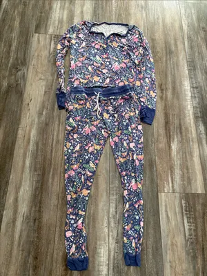 Little Sleepies Woodland Magic Twilight Women’s pajama set size small thumbnail 4