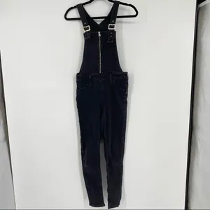 Levi’s Sexy Soft Black Denim Skinny Fit Overalls Size‎ 26 Size 2 thumbnail 11