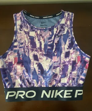 Nike Pro Cropped Tank Dri-Fit Top thumbnail 1