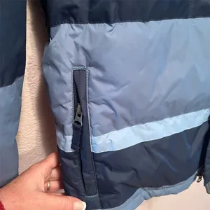 *30off3* NWOT. Planet Earth Unisex Blue Puffer Jacket M Winter Casual Mid-Length thumbnail 6