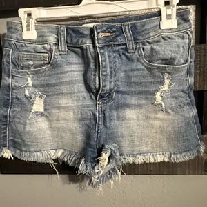 Cello Women’s Distressed Jean Shorts thumbnail 1