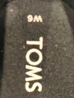 TOMS | Womens Alpargata Classic Silver Glitter Cheetah Print. Size: 6 thumbnail 5