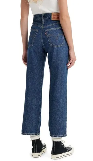 NWT Levi's Snap Ribcage Straight Ankle Jeans in Make It Snappy sz 25 thumbnail 3
