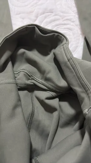 Lululemon Flare Leggings Green Olive thumbnail 8