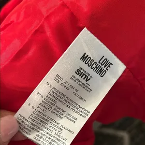 Elegant Red Women's Blazer thumbnail 9