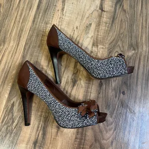 Lela Rose‎ heels 7.5 Brown thumbnail 3