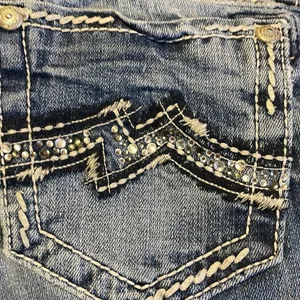 Miss me easy cropped faded jeans thumbnail 6