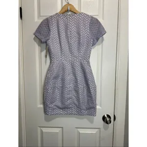 Elliatt chevron lilac dress XS thumbnail 2