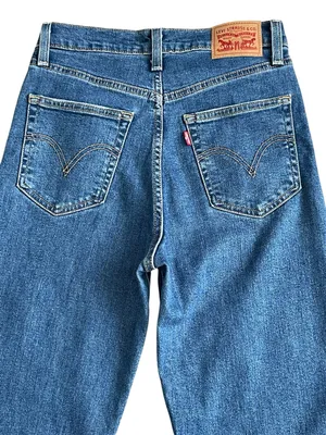 Levi’s Ribcage High-Rise Straight Ankle Jeans Women’s Size 27 thumbnail 7