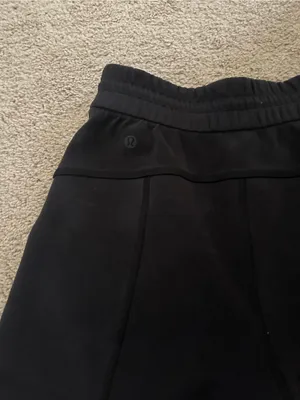 lululemon athletica Black Athletic Pull-On Shorts Softstreme material thumbnail 3