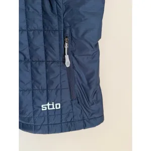 Stio Insulated Vest Womens M Navy Blue Primaloft Quilted Puffer thumbnail 2
