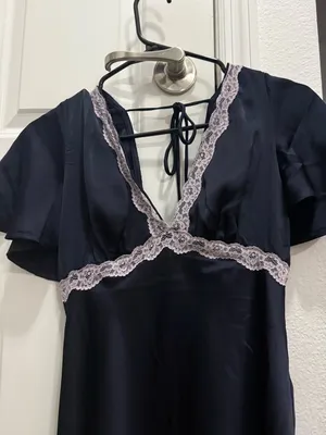 Jaron Mini Dress Navy thumbnail 4