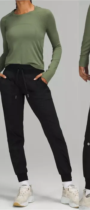 Lululemon Dance Studio Mid-Rise Jogger Full Length Black thumbnail 1