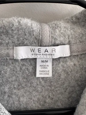 WEAR by Erin Andrews Tennessee Titans Women’s M Full Zip Hoodie Gray NFL thumbnail 2