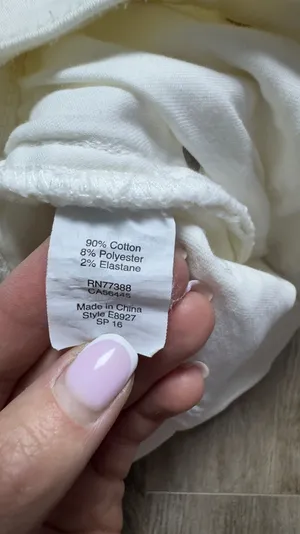 Madewell white denim shorts Size 25 #denim #summer thumbnail 5