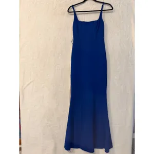 Lulus Infinite Glory Royal Blue Mermaid Maxi Dress Corset Gown Small NEW thumbnail 2
