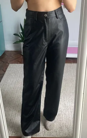 Petal & Pup “Eliza” Leather Pants thumbnail 1