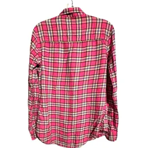 Abercrombie & Fitch Pink Flannel Shirt thumbnail 5