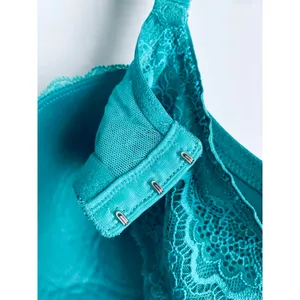 Victoria's Secret Bra Dream Angels Demi 38D Turquoise thumbnail 6