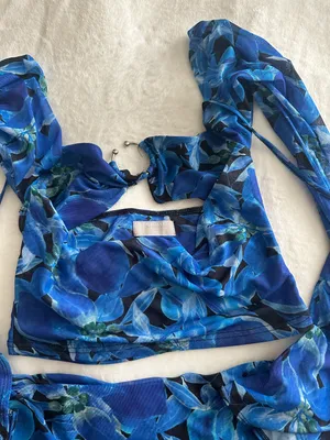Generation Outcast Blue Monte Top & skirt set thumbnail 4