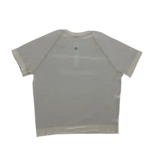 Lululemon Swiftly‎ Tech Cropped Short Sleeve 2.0 Mojave Tan Size 4 thumbnail 5