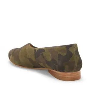 1.State Women's Size 5.5 Bennie Suede Skimmer Shoe Olive‎ Green Camouflage thumbnail 3