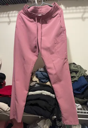 Mandala Scrubs Mauve scrub pants thumbnail 1