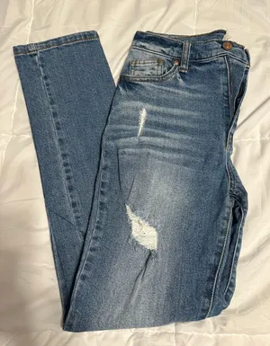 Altar'd State Blue Jeans thumbnail 1
