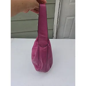 Coach Avery Tassel Purple Leather Hobo Bag Purse F23960 thumbnail 5