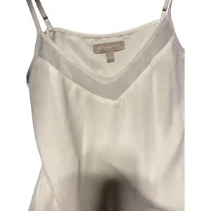 Banana Republic white cami size 0 vneck thumbnail 2