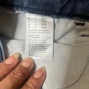 American Eagle Outfitters Dark Blue Skinny Jeans thumbnail 3