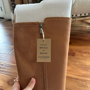 Lucky Brand Leather and Suede Boots thumbnail 9