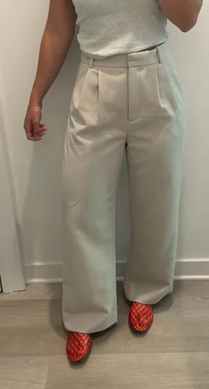 Abercrombie & Fitch Wide-Leg Tailored Pants Sloane thumbnail 1