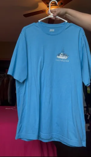 Tshirt Blue Size L thumbnail 1
