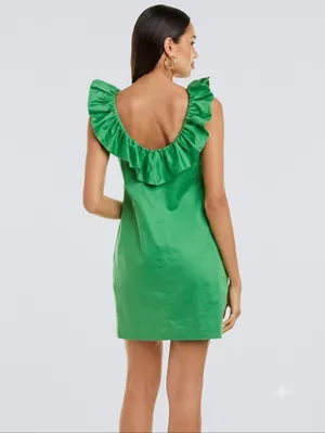 Trina Turk Womens Dress Mojito Green Tween Falls Mini Size S Small thumbnail 2