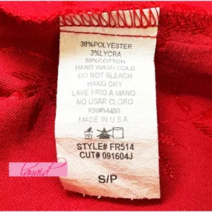 Asian Chinese Oriental Japanese Red Satin Stretchy Mandarin Short Sleeve Dress S thumbnail 11