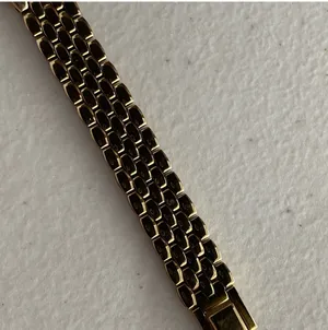 s Quartz Watch Panther Bracelet Gold Toned thumbnail 7