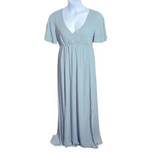 Show Me Your Mumu Silver Sage Maxi Dress NWT Bridesmaid Large thumbnail 5