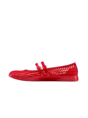 NEW Converse Chuck Taylor All Star Dainty Mary Jane Knit Women Red A16568C 9.5 thumbnail 3