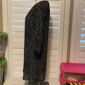 H&M Black and White Mini Dress thumbnail 6