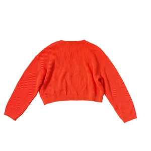 Queen of Sparkles Thankful for my Queens Orange Sweater thumbnail 2